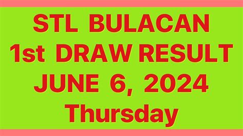 stl bulacan result|Stl result .